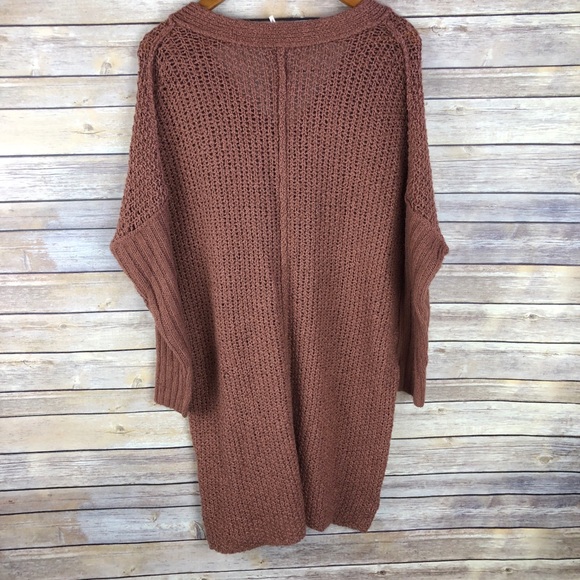 Free People | Genteel V Neck Sweater Tunic Size S - Picture 8 of 8